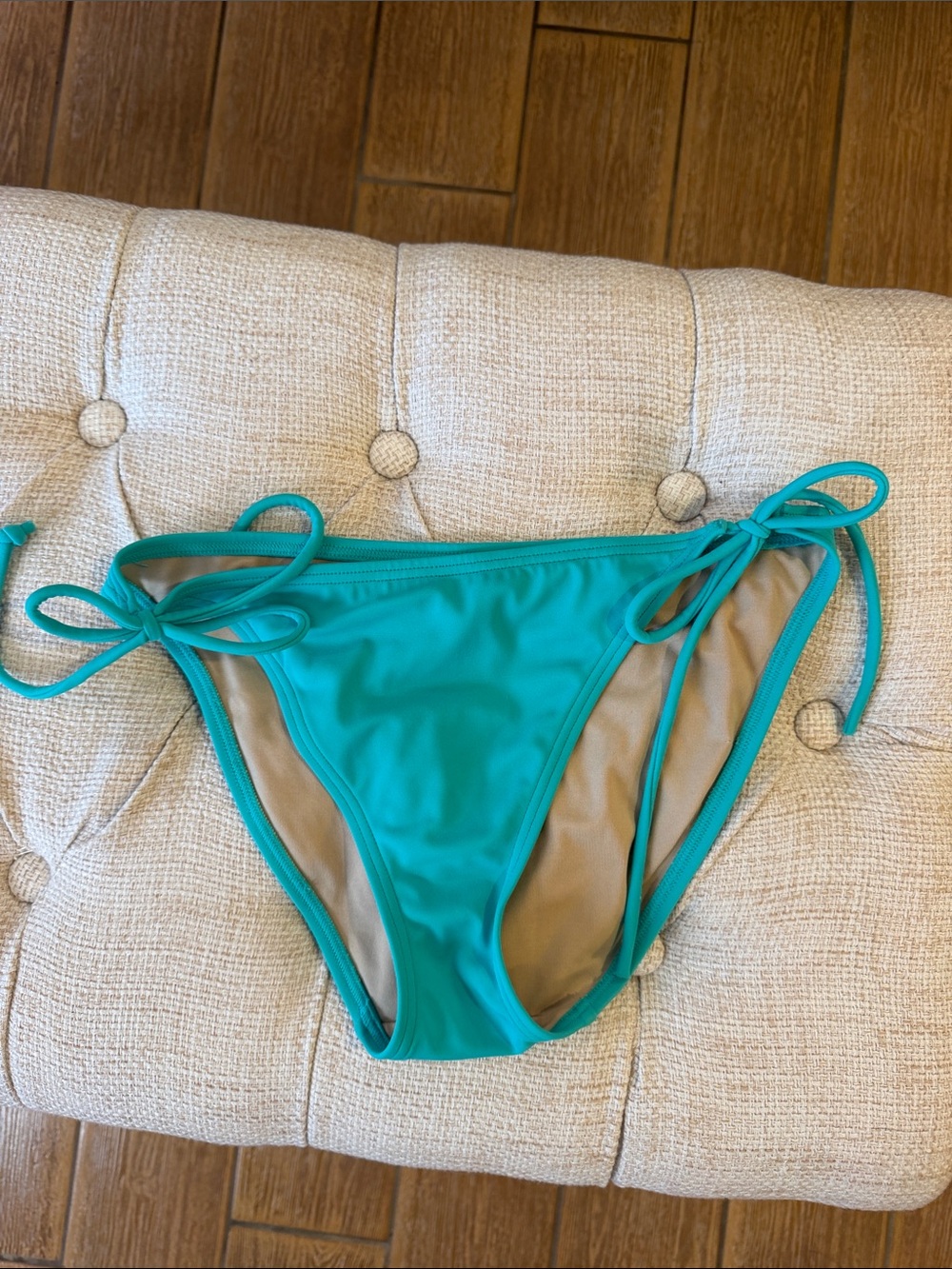 Victoria's Secret Teal Side-Tie Bikini Bottom